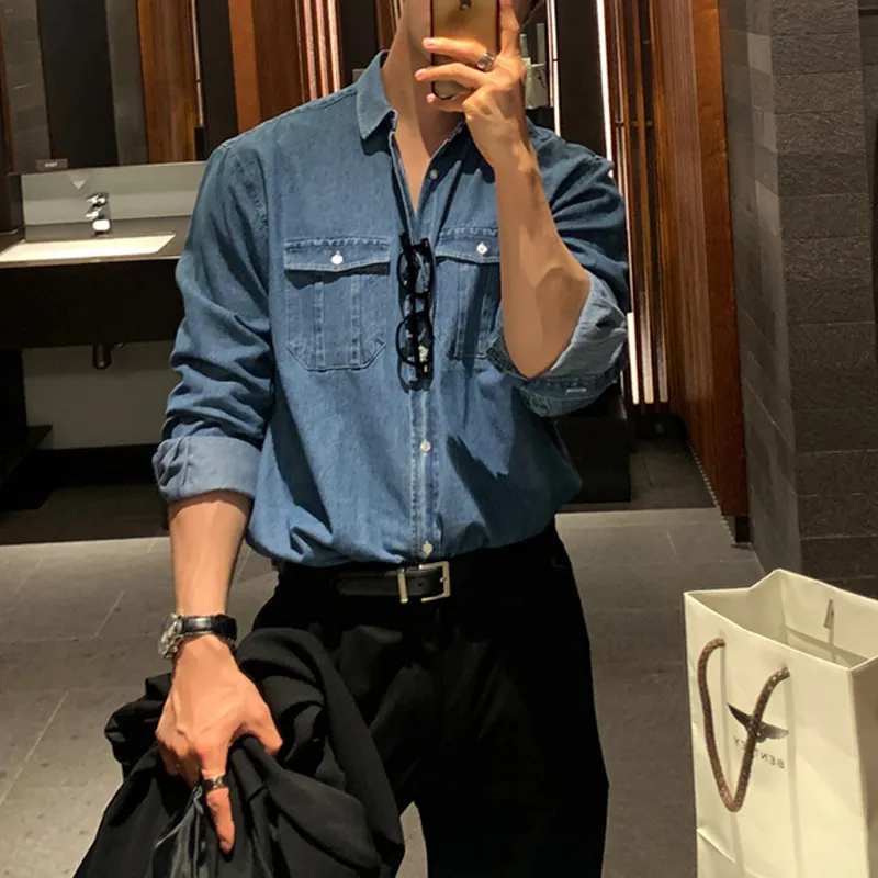 Jeston™ | Men's High Street Semi-Formal Denim Long Sleeves