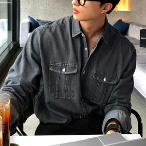 Jeston™ | Men's High Street Semi-Formal Denim Long Sleeves