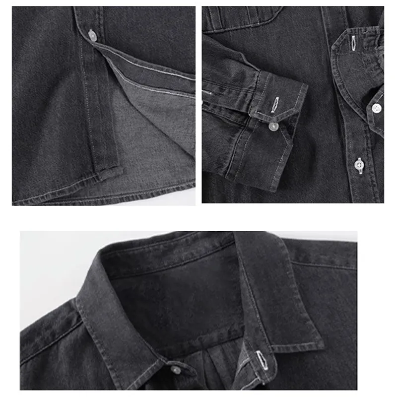 Jeston™ | Men's High Street Semi-Formal Denim Long Sleeves