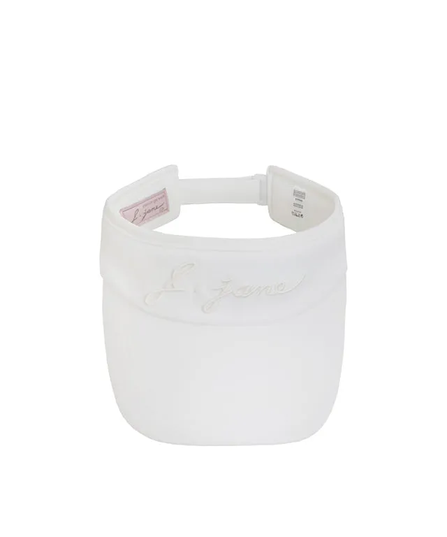 J.Jane Simple Color Logo Sun cap