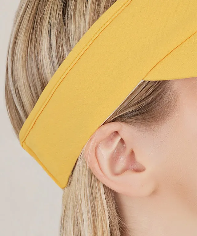 J.Jane Simple Color Logo Sun cap