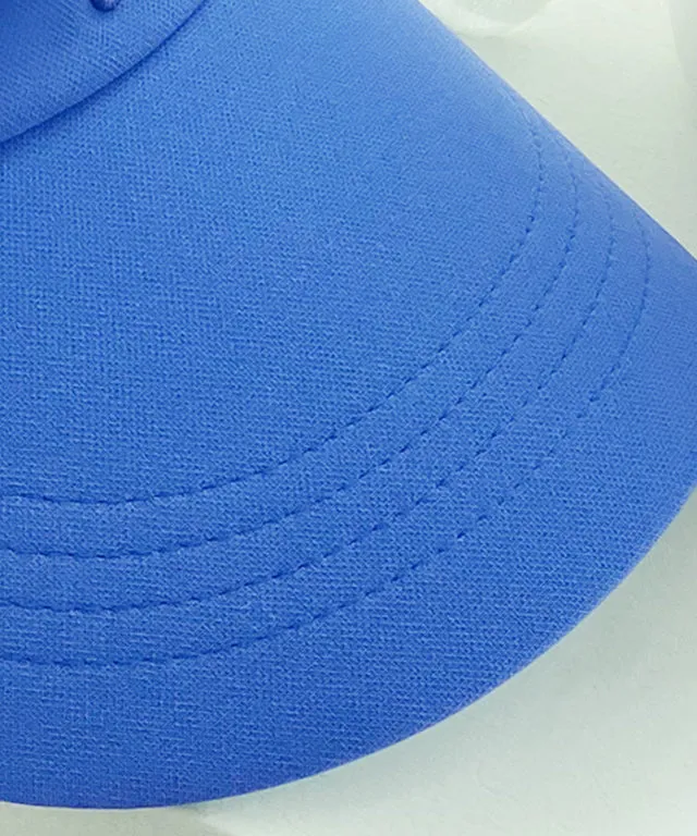 J.Jane Simple Color Logo Sun cap