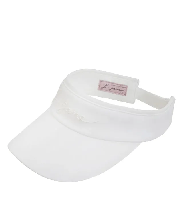 J.Jane Simple Color Logo Sun cap