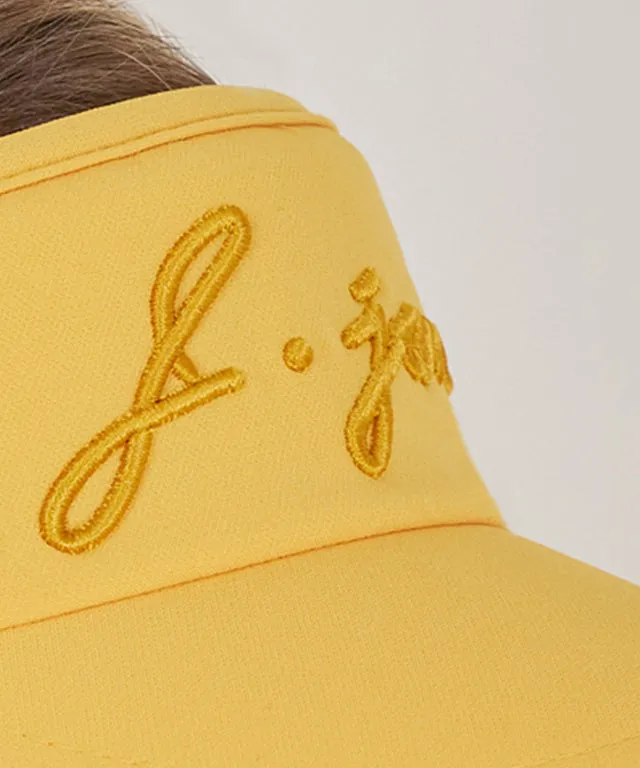 J.Jane Simple Color Logo Sun cap