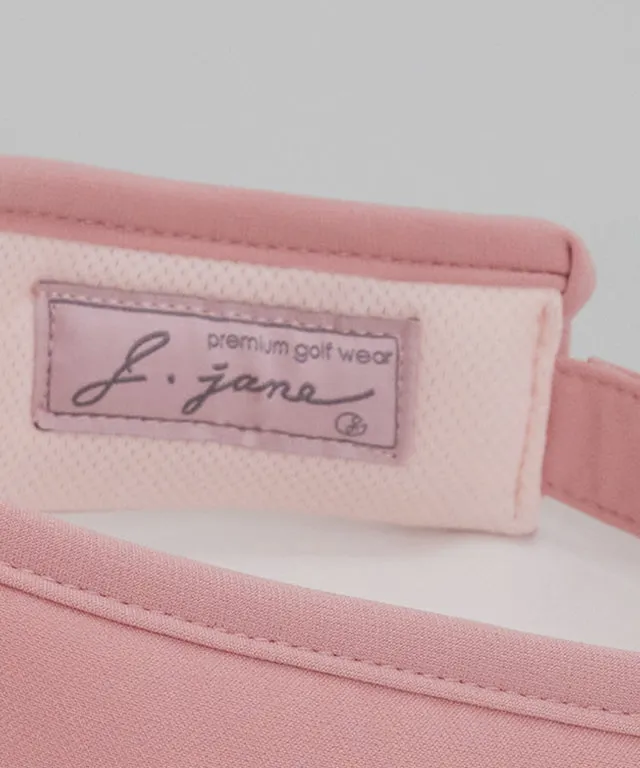 J.Jane Simple Color Logo Sun cap