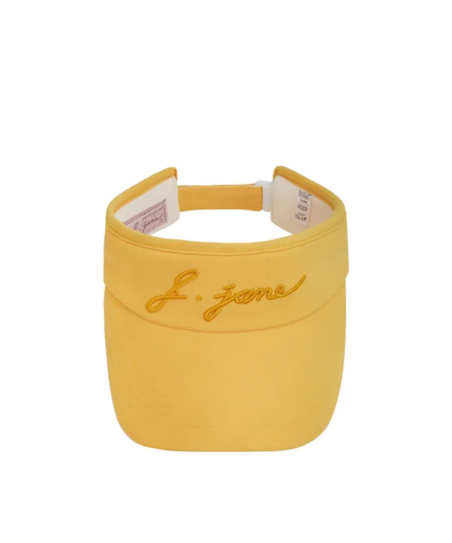 J.Jane Simple Color Logo Sun cap