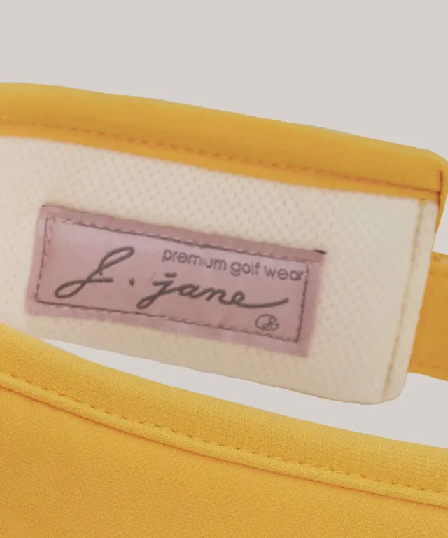 J.Jane Simple Color Logo Sun cap