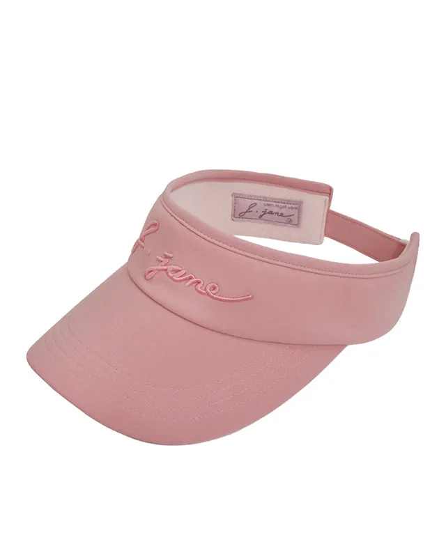 J.Jane Simple Color Logo Sun cap