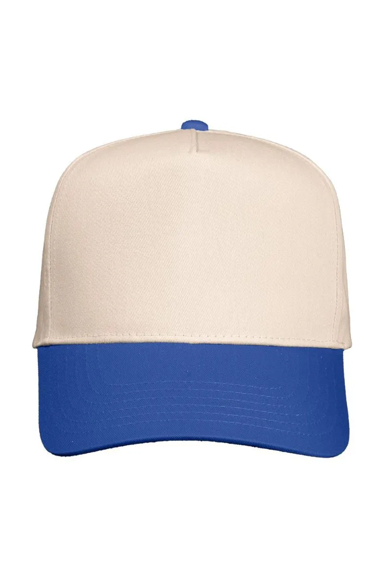 Just Jesus Embroidered Five Panel Twill Cap