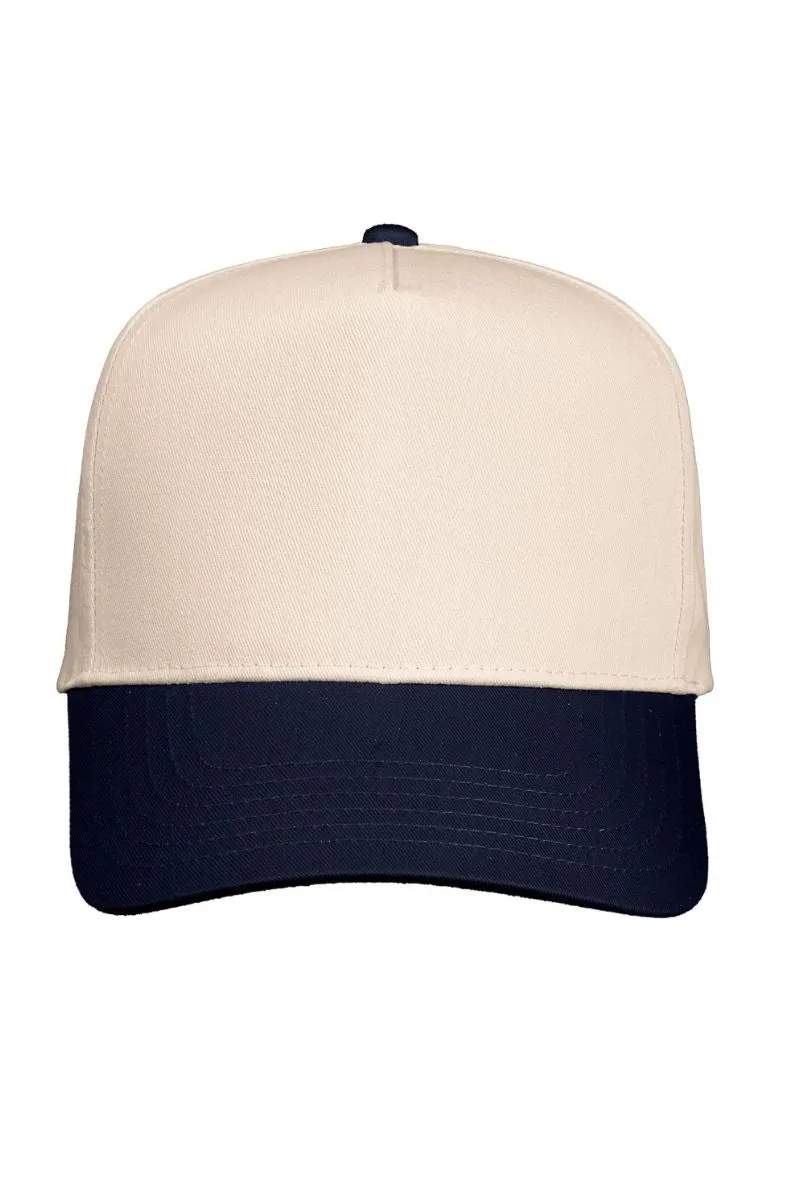 Just Jesus Embroidered Five Panel Twill Cap