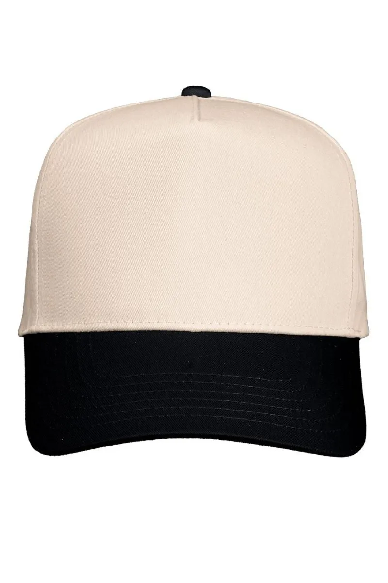 Just Jesus Embroidered Five Panel Twill Cap