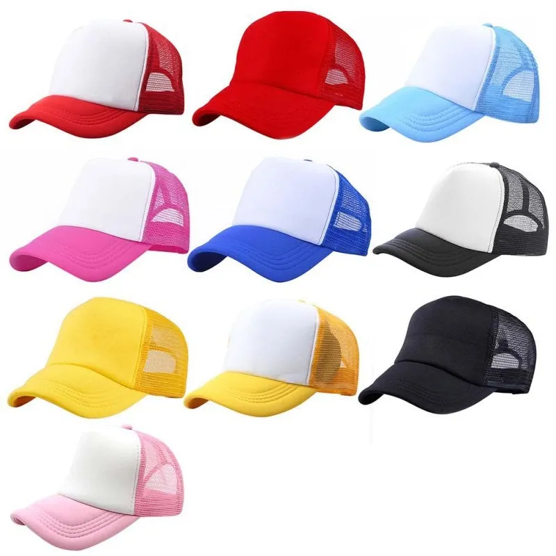 Kids Summer Hat - Light Red
