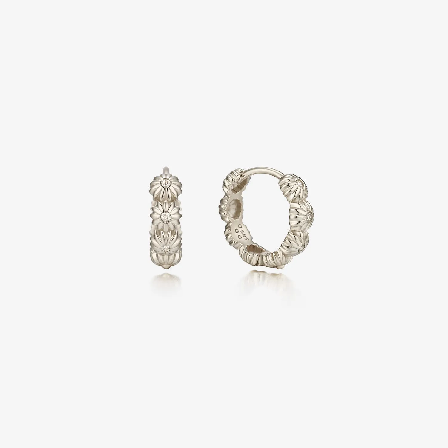 La D.D Gold Earring JDDEN5S124S