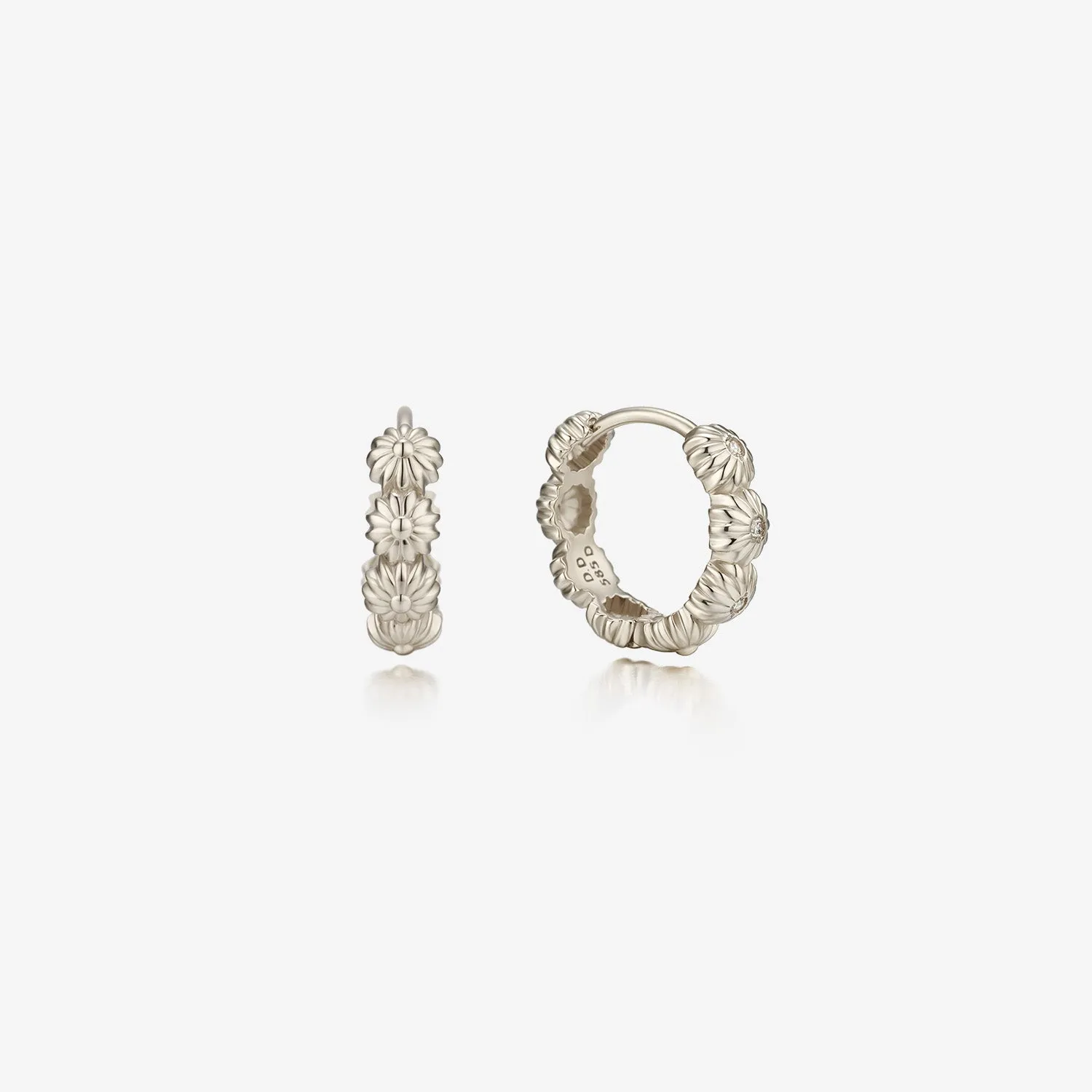 La D.D Gold Earring JDDEN5S124S