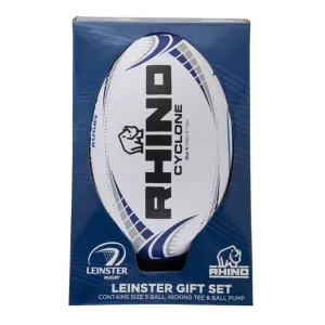 Leinster Rugby Gift Set | Ball, Pump, Kicking Tee