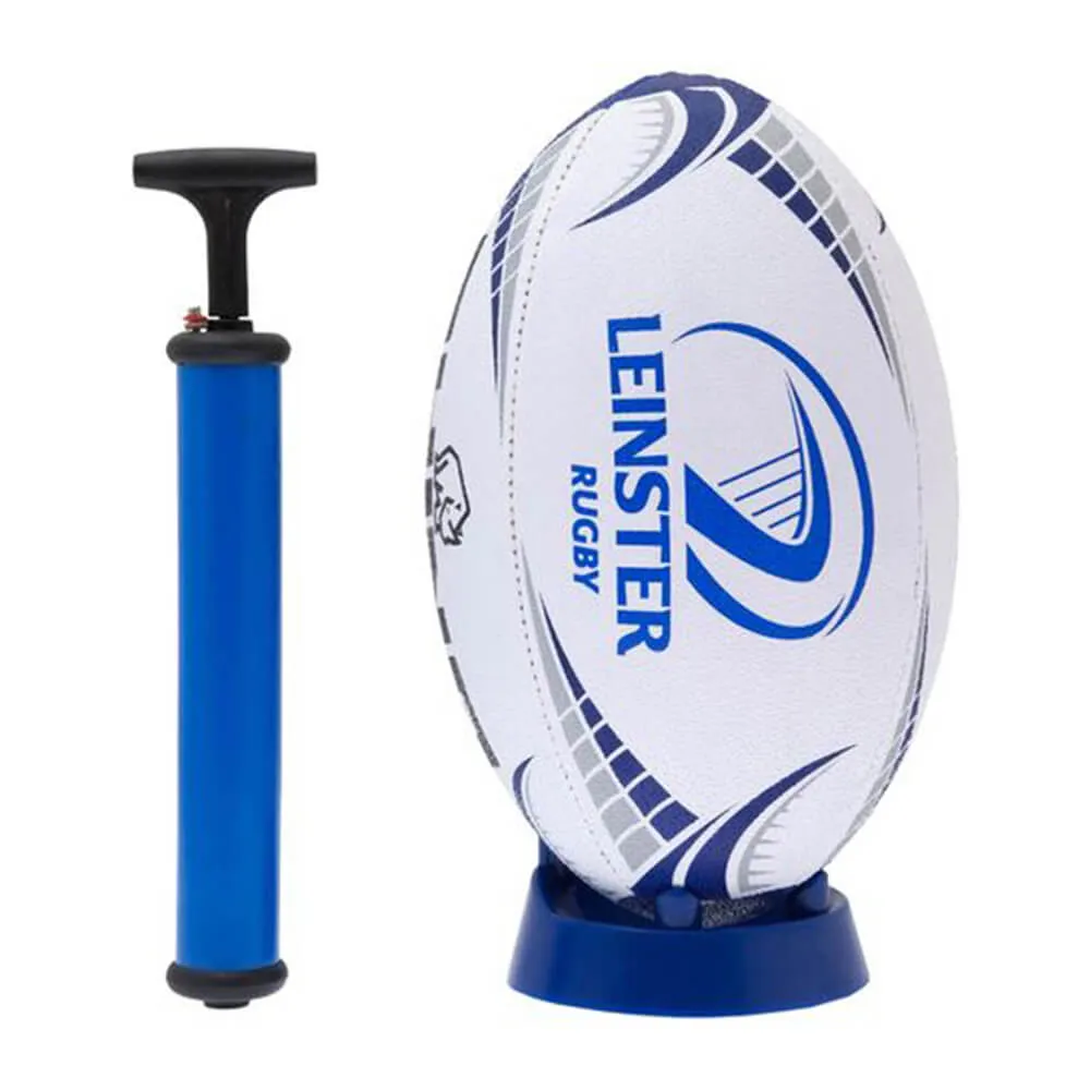 Leinster Rugby Gift Set | Ball, Pump, Kicking Tee