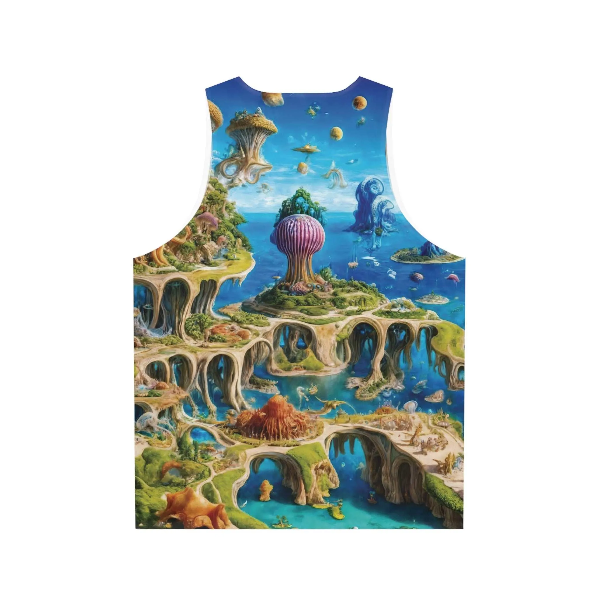 Light Tank Top - Fantasia Lagoon