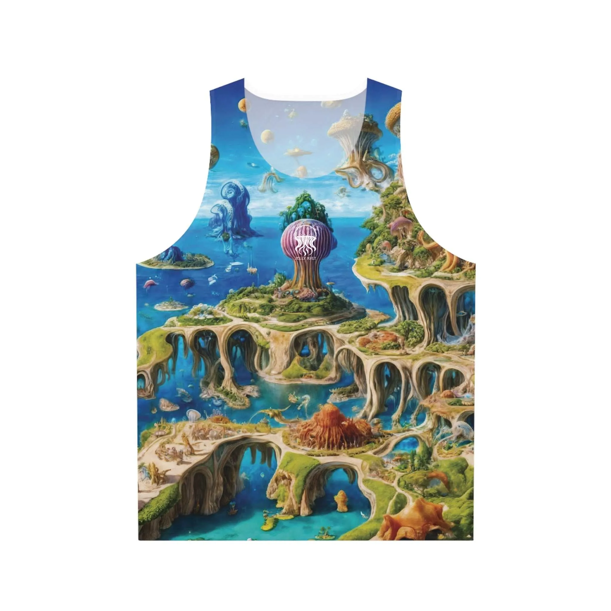 Light Tank Top - Fantasia Lagoon
