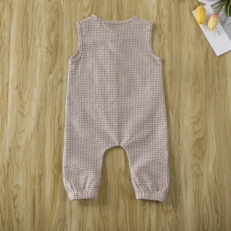 Little Plaid Jumpsuit