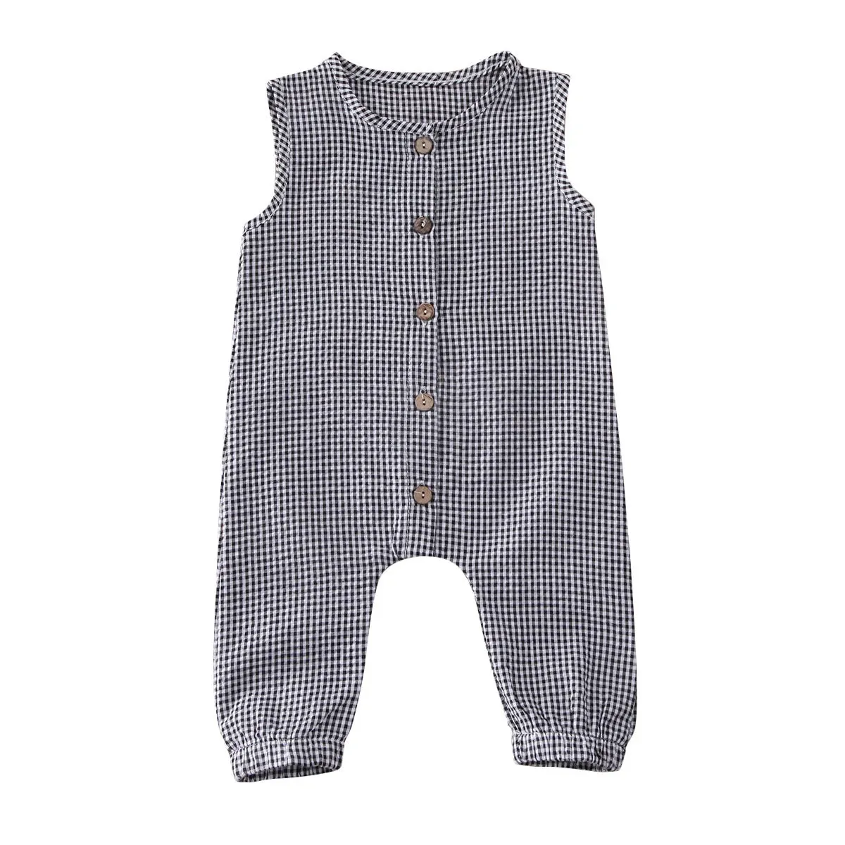 Little Plaid Jumpsuit