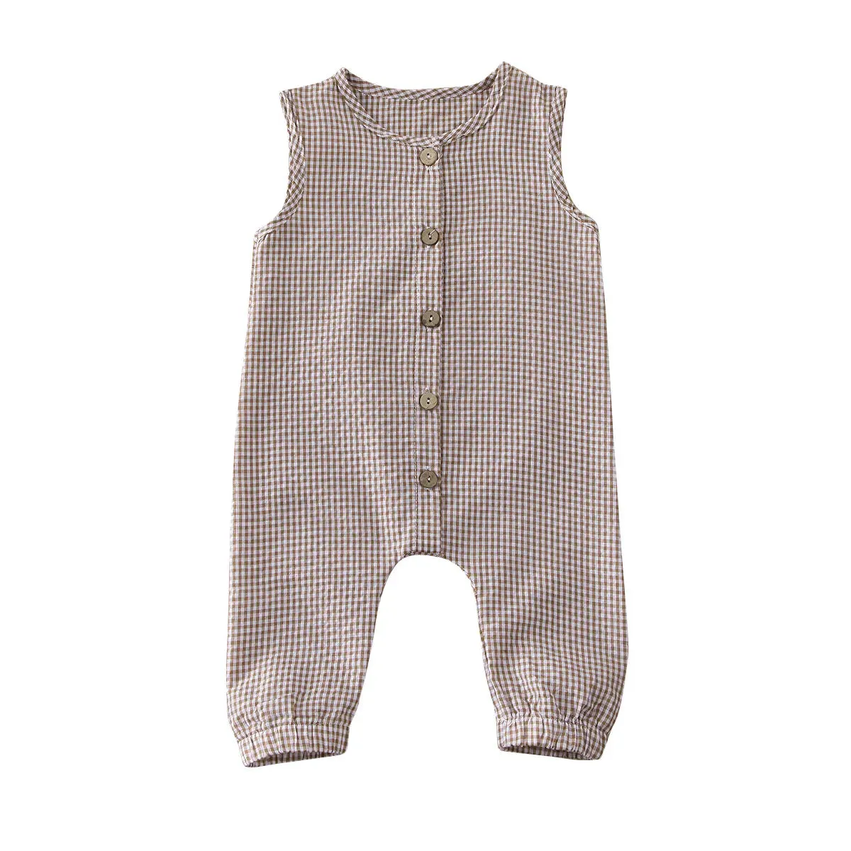 Little Plaid Jumpsuit