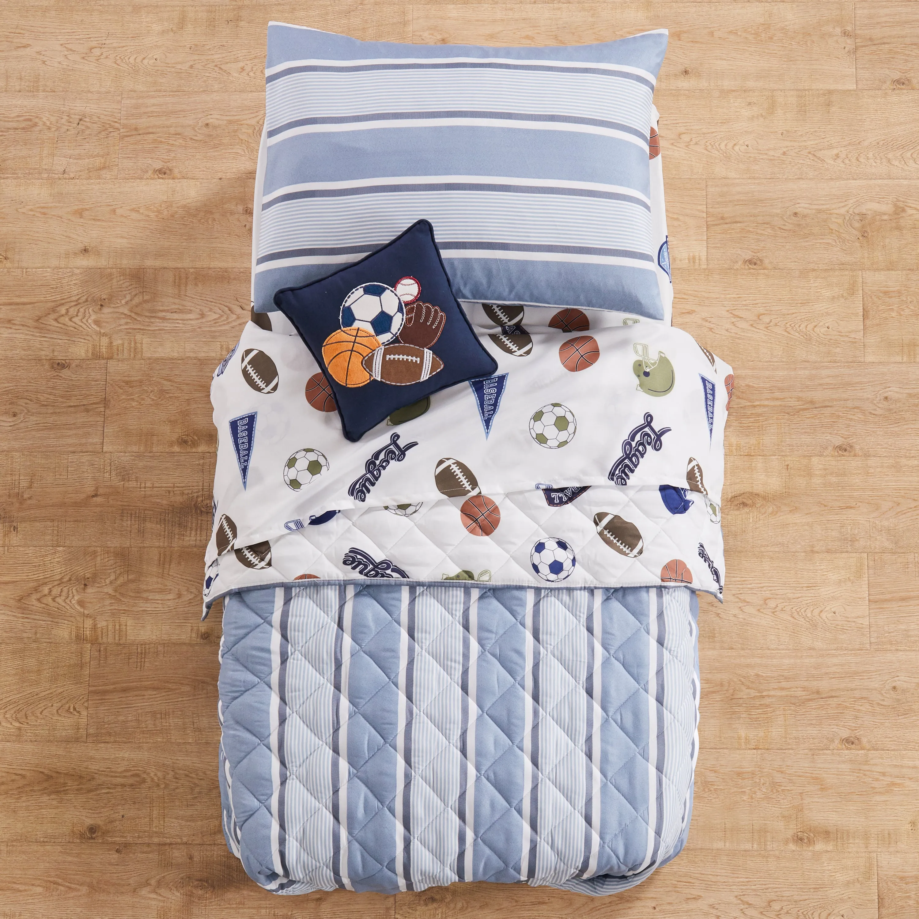 Little Sport 5-Piece Toddler Bedding Set