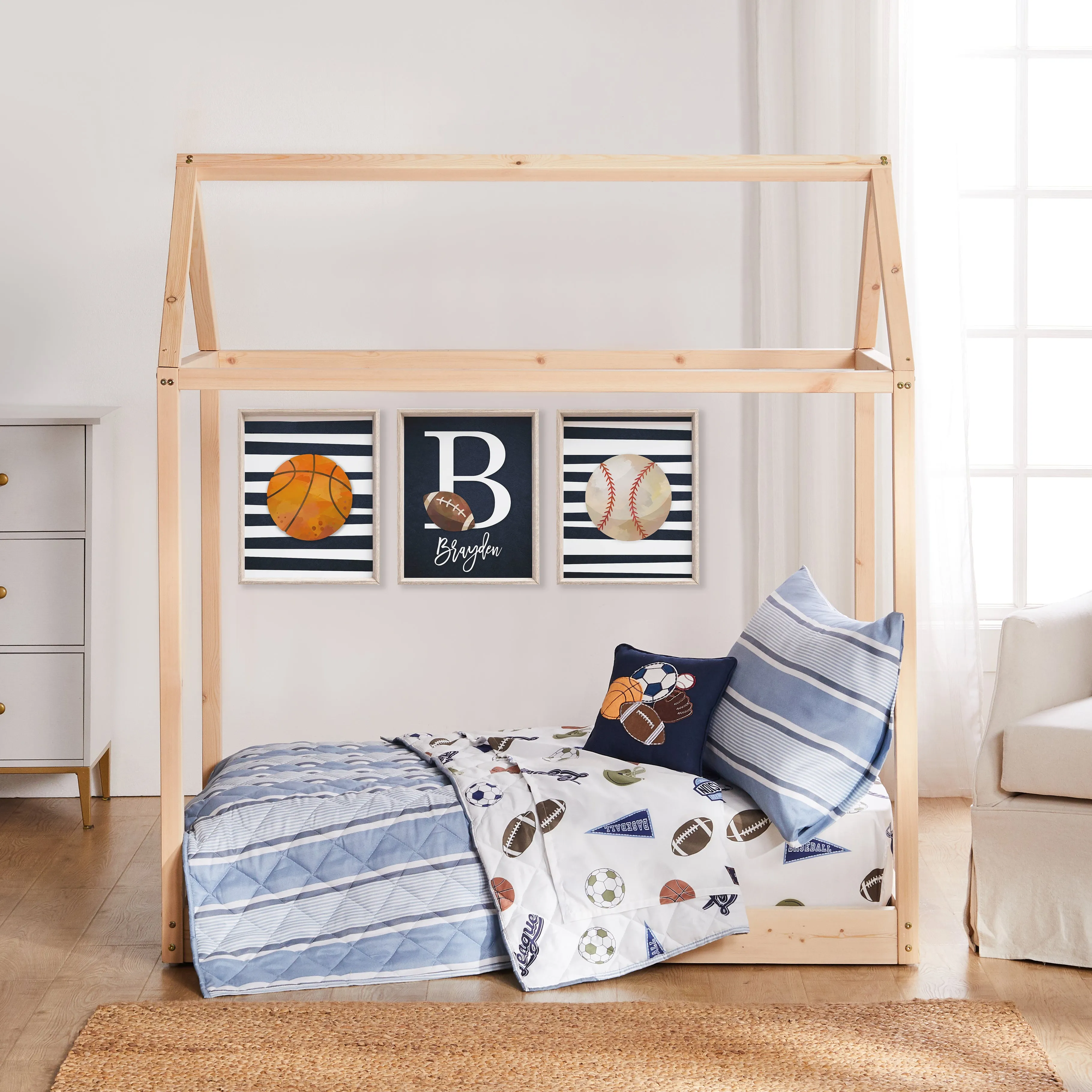 Little Sport 5-Piece Toddler Bedding Set