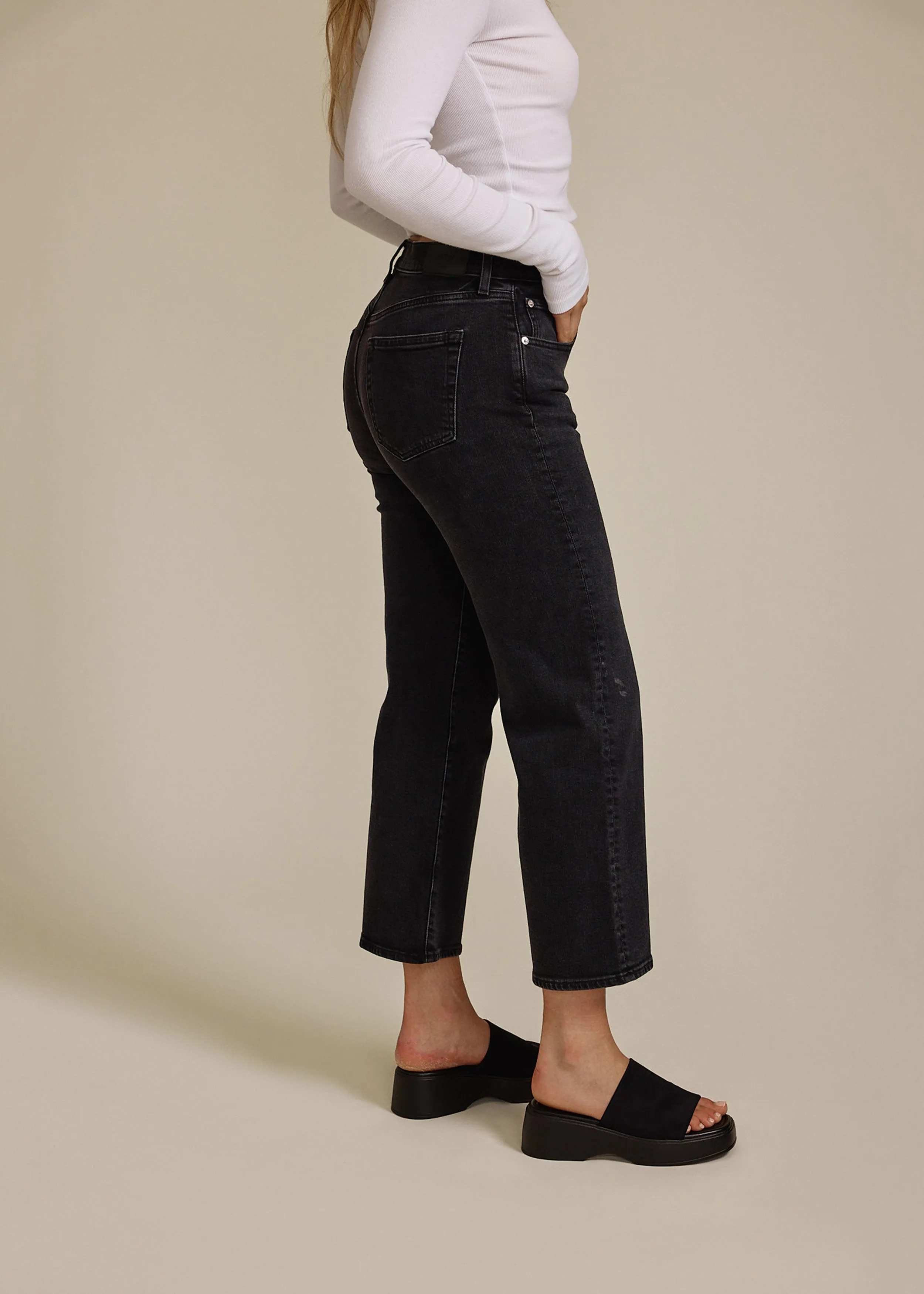 Marli Wide Leg Ankle || Shadows