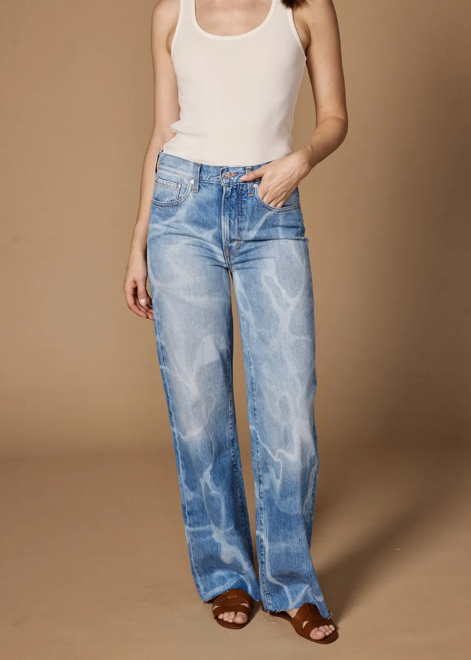 Marli Wide Leg || Pool Laser