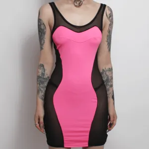 MELT DRESS PINK WOMENS