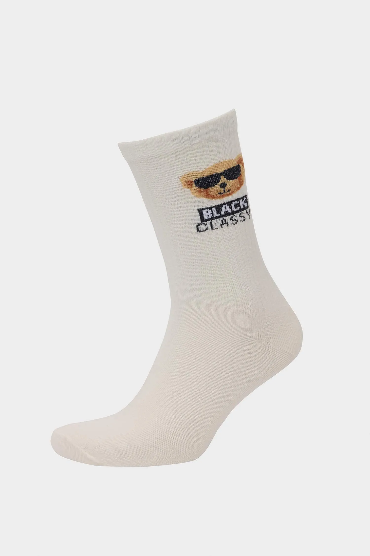 Men's Comfortable Rubber 2 Pcs Cotton Long Socks