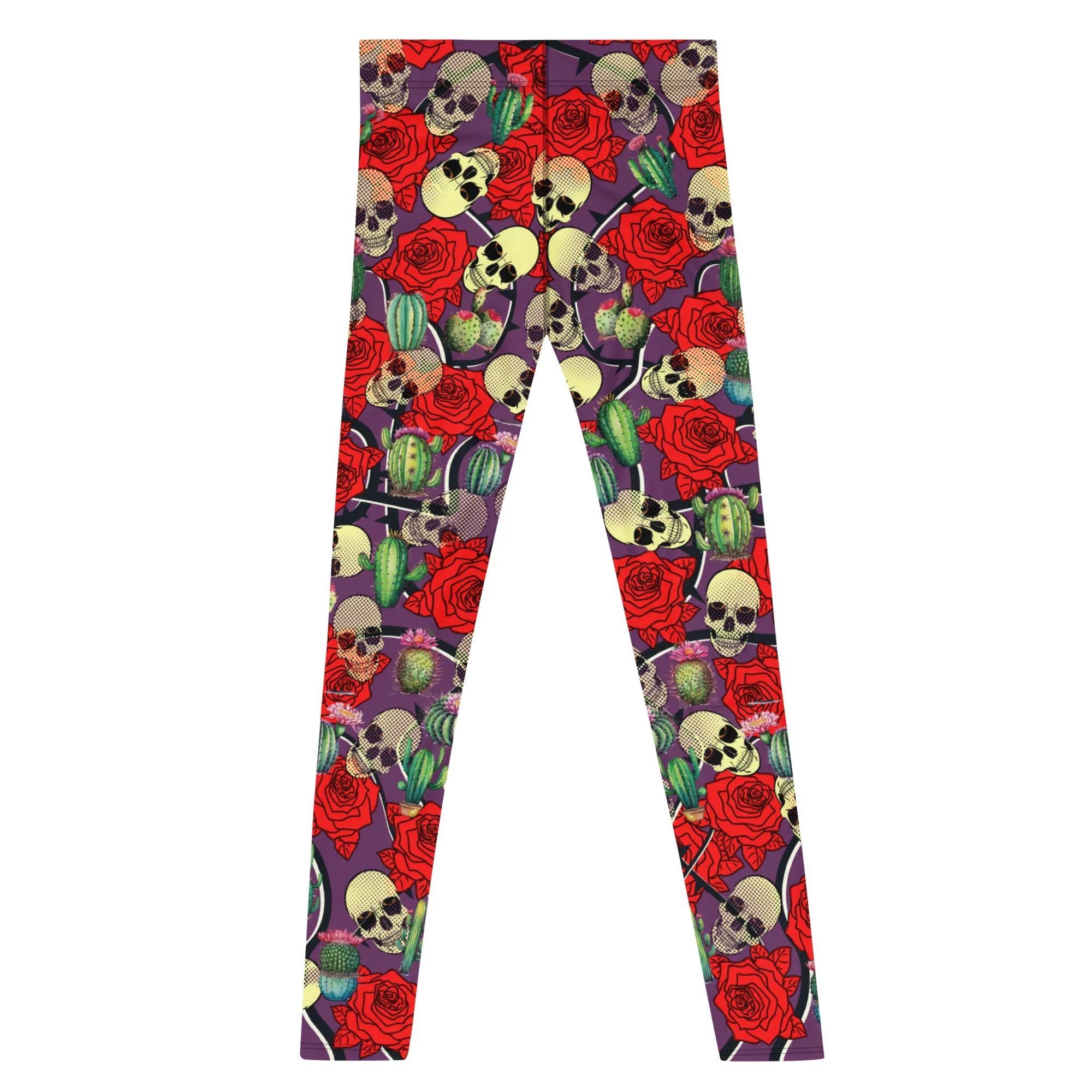 Mens Leggings, Skulls and Roses