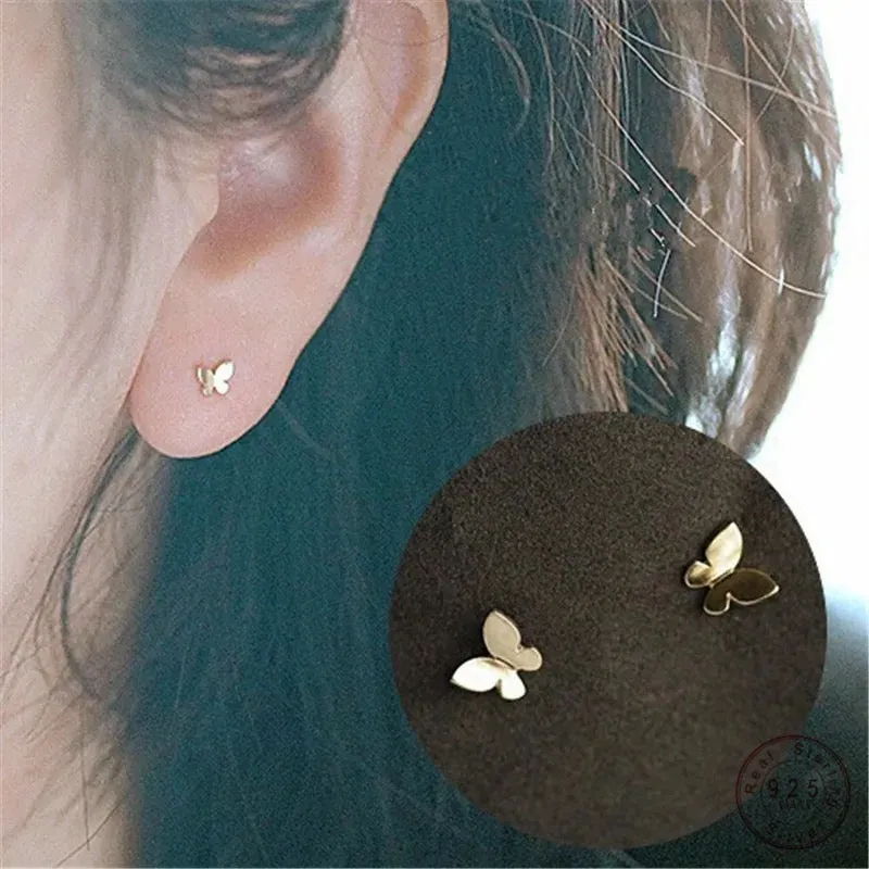 Mini Butterfly Stud Earrings