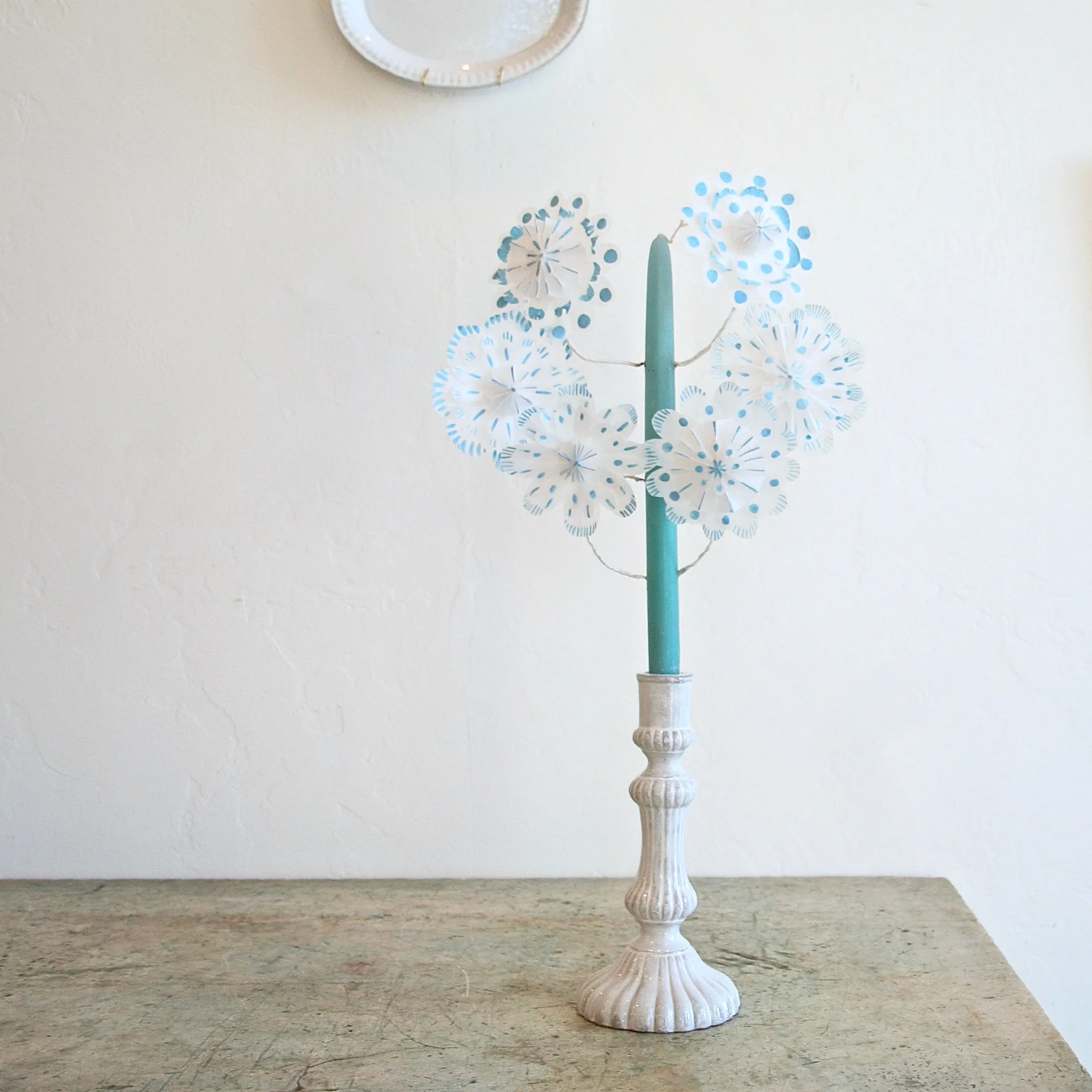 Momoca Paper Flower Candles - 6 Flowers