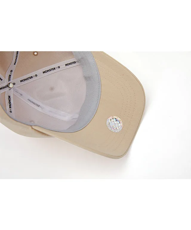 Monster G Golf & Daily Ball Cap Denim Beige