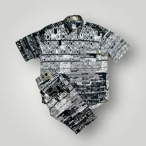 Moschino ‘Crazy’ Print Two Piece Set M/L