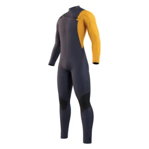 MYSTIC MARSHALL 5/3 CHEST ZIP BLUE/MUSTARD