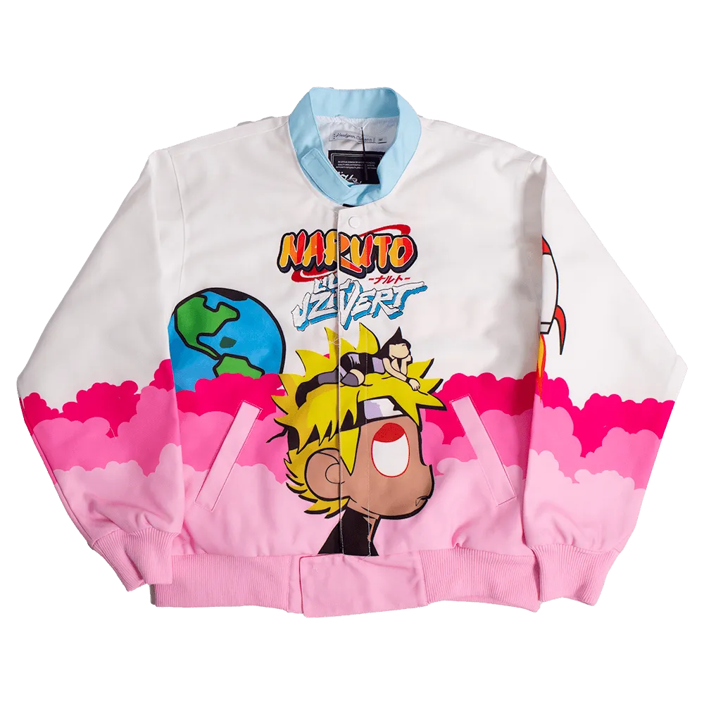 NARUTO X UZI WORK JACKET WHITE