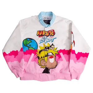 NARUTO X UZI WORK JACKET WHITE