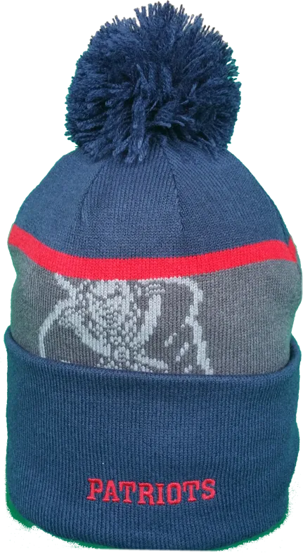 New England Patriots Retro 50th Super Bowl Limited Edition Pom Toque