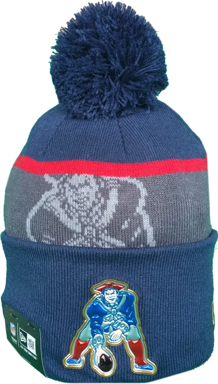 New England Patriots Retro 50th Super Bowl Limited Edition Pom Toque