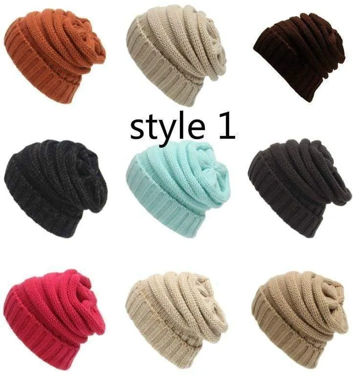 New Fashion Accessories Autumn Winter Knitted Hats