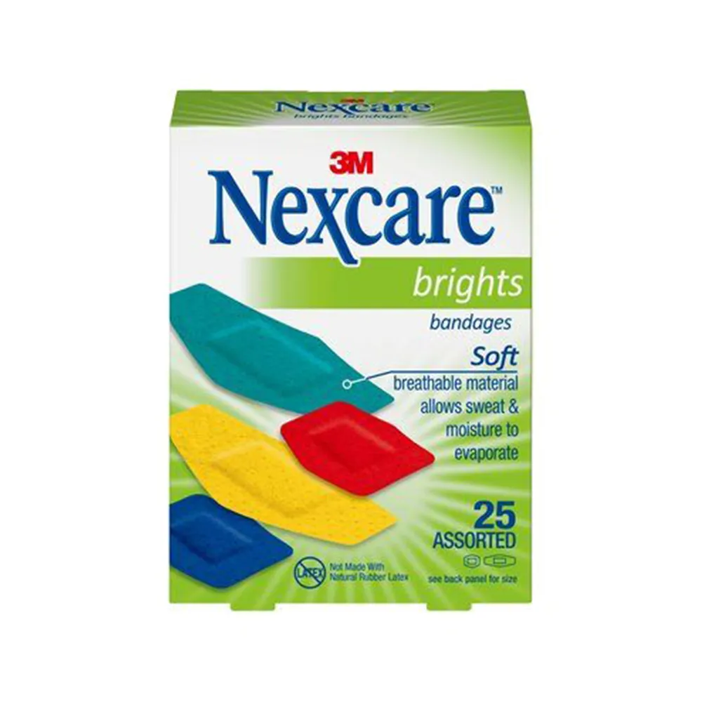 Nexcare Brights Bandages Assorted 25's pack