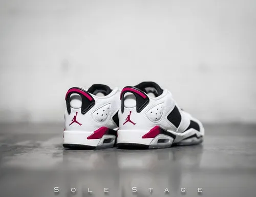 Nike Jordan 6 Retro Low GG Fuchsia GS 2015 (768878-107) Youth Size 6Y-7Y