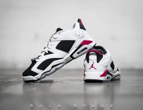 Nike Jordan 6 Retro Low GG Fuchsia GS 2015 (768878-107) Youth Size 6Y-7Y