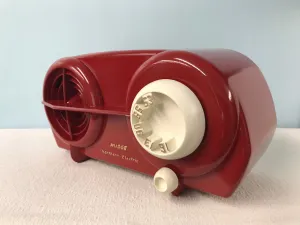 Northern Electric 5708 “Bullseye” Tube Radio With Bluetooth input.