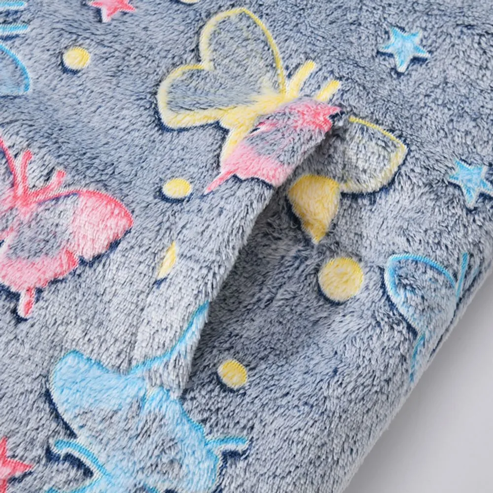 【NOW TREND】Butterfly Stars Sherpa Coat