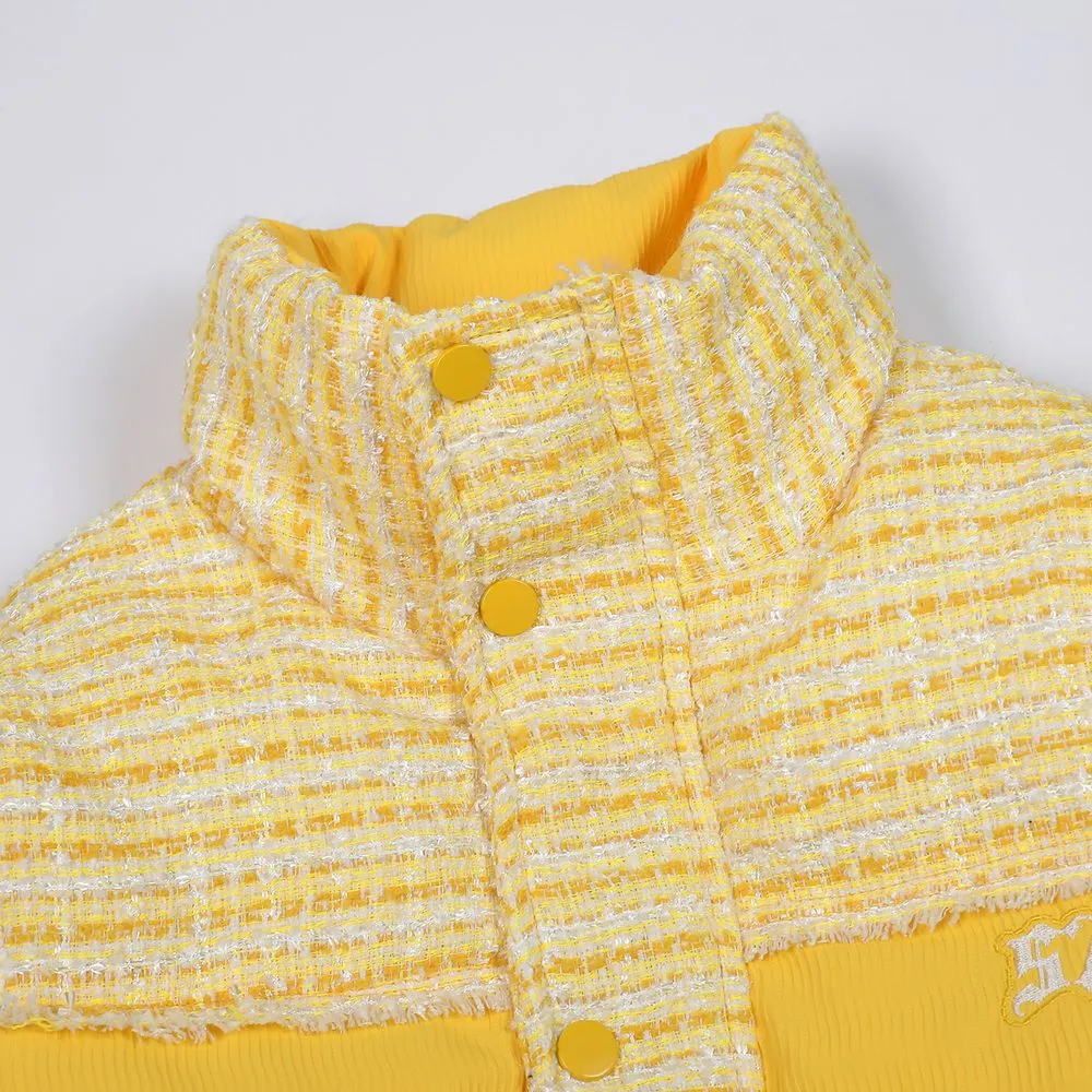【NOW TREND】Gradient Patch Button Coat