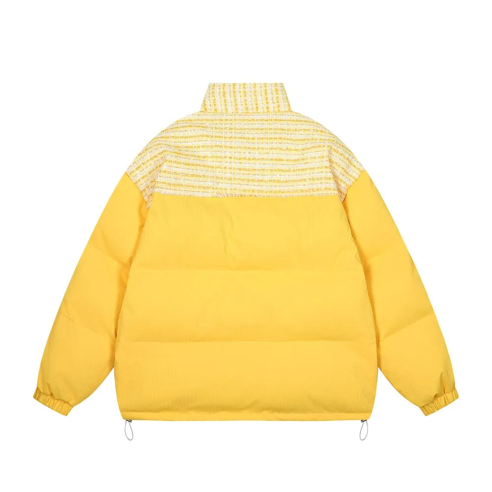 【NOW TREND】Gradient Patch Button Coat