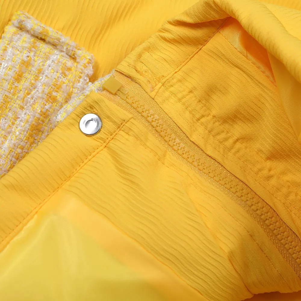 【NOW TREND】Gradient Patch Button Coat